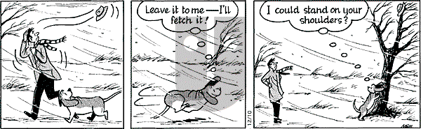 Fred Basset on Wednesday December 10, 2003 Comic Strip