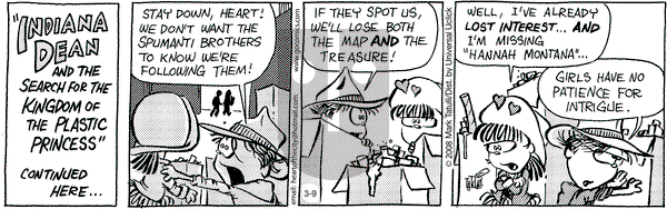 Heart of the City on Monday March 9, 2015 Comic Strip