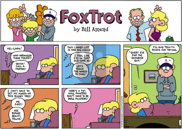 FoxTrot - Sunday September 14, 2003 Comic Strip