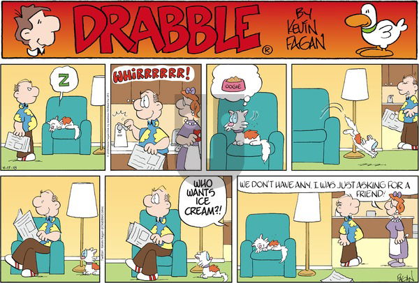 Drabble on Sunday April 15, 2018 Comic Strip