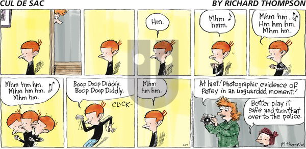 Cul de Sac on Sunday April 27, 2025 Comic Strip