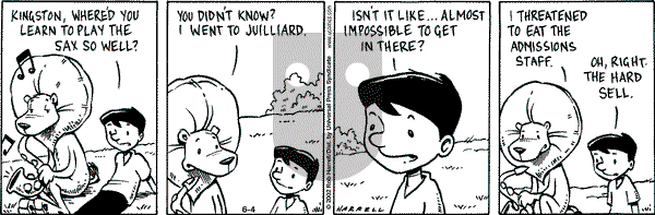Big Top on Tuesday June 4, 2002 Comic Strip