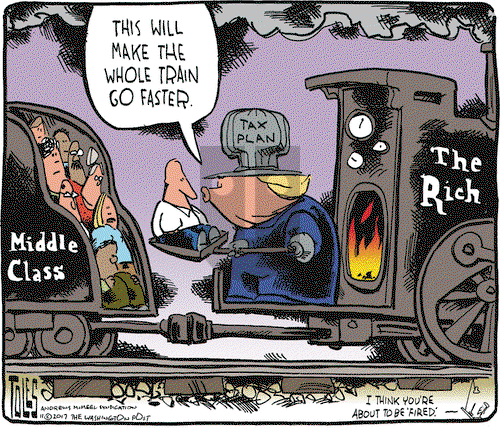 Tom Toles on Monday November 27, 2017 Comic Strip