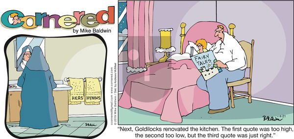 Cornered on Sunday April 21, 2019 Comic Strip