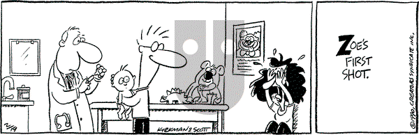 Baby Blues on Monday February 19, 1990 Comic Strip