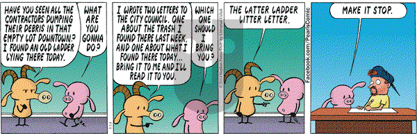 Pearls Before Swine on Friday March 14, 2014 Comic Strip