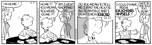 Drabble on Friday October 5, 2007 Comic Strip