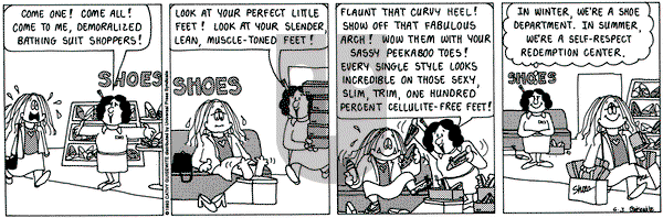 Cathy Classics on Thursday June 3, 1993 Comic Strip
