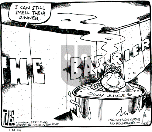 Tom Toles on Friday July 23, 2004 Comic Strip