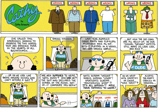 Cathy Classics - Sunday March 18, 2012 Comic Strip
