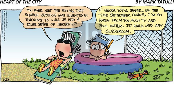 Heart of the City on Sunday June 23, 2013 Comic Strip
