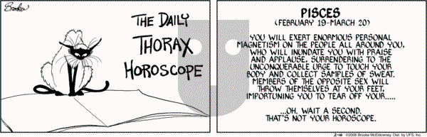 9 Chickweed Lane on Saturday February 16, 2008 Comic Strip
