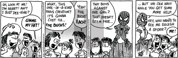 Heart of the City on Saturday July 10, 2004 Comic Strip