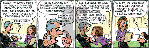 Cleats on Thursday March 3, 2005 Comic Strip