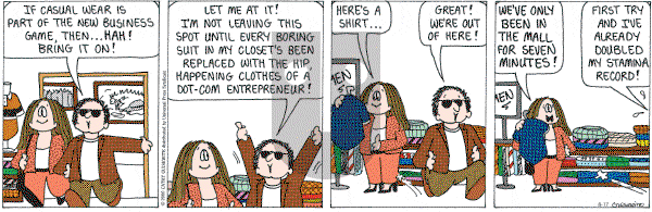 Cathy Classics - Wednesday August 17, 2005 Comic Strip