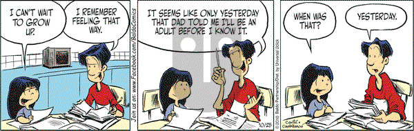 Baldo on Monday October 25, 2010 Comic Strip