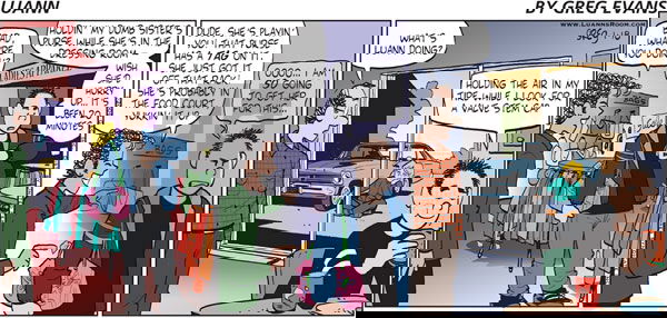 Luann on Sunday January 18, 2009 Comic Strip