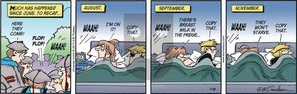 Doonesbury on Monday November 18, 2013 Comic Strip