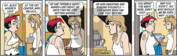 Doonesbury on Thursday July 23, 2009 Comic Strip