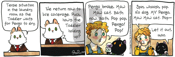 Breaking Cat News on Tuesday September 25, 2018 Comic Strip