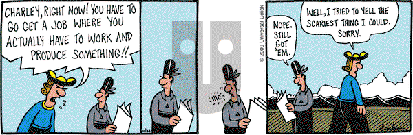 Overboard on Monday November 23, 2009 Comic Strip