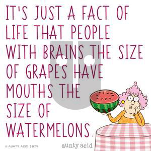 Aunty Acid - Tuesday September 24, 2024 Comic Strip