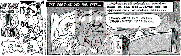 Over the Hedge on Thursday August 28, 2003 Comic Strip