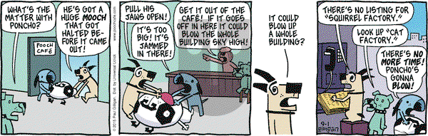 Pooch Cafe on Tuesday September 1, 2015 Comic Strip