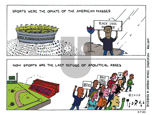 Ted Rall on Friday August 7, 2020 Comic Strip