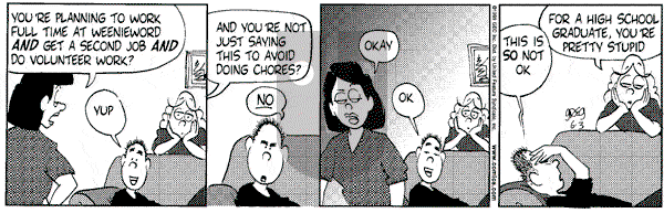 Luann on Thursday June 3, 1999 Comic Strip