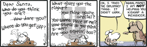 DeFlocked on Tuesday December 22, 2009 Comic Strip