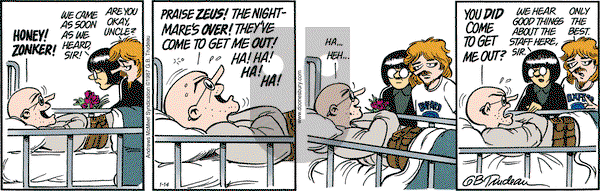 Doonesbury on Saturday January 14, 2017 Comic Strip