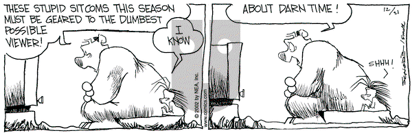 The Grizzwells on Saturday December 21, 2002 Comic Strip