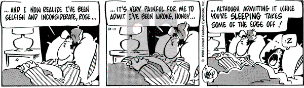 Rose is Rose on Tuesday October 11, 1988 Comic Strip