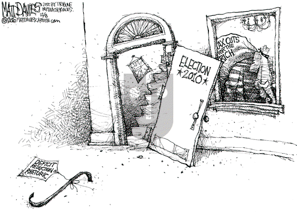 Matt Davies on Thursday December 9, 2010 Comic Strip