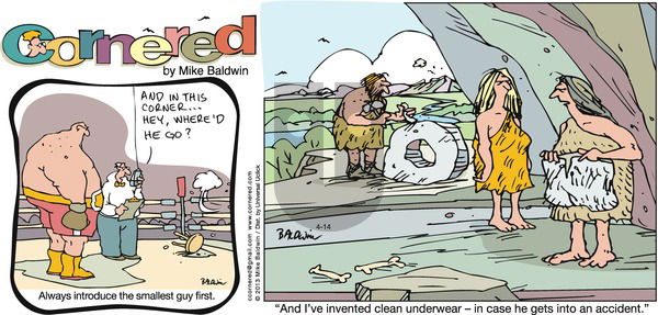 Cornered on Sunday April 14, 2013 Comic Strip