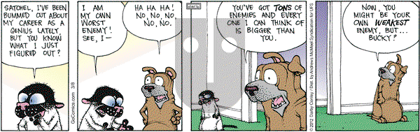 Get Fuzzy - Friday March 8, 2024 Comic Strip