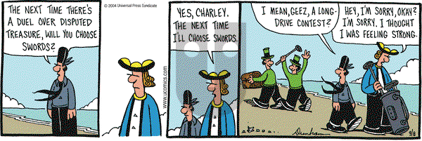 Overboard on Wednesday September 8, 2004 Comic Strip
