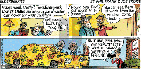 The Elderberries on Sunday December 17, 2006 Comic Strip