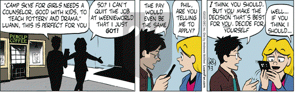 Luann on 2025-07-03 Comic Strip