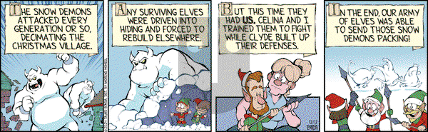 Crabgrass - Thursday December 12, 2024 Comic Strip