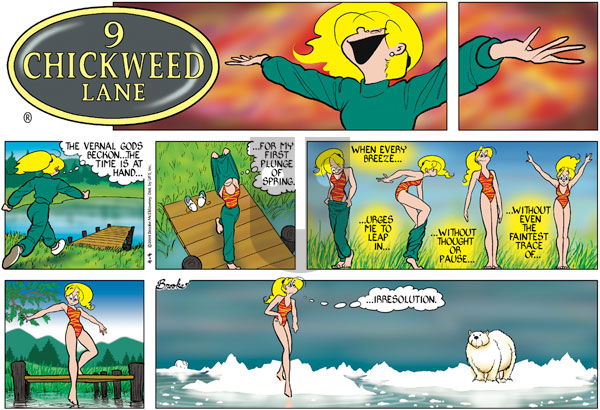 9 Chickweed Lane on Thursday April 8, 2004 Comic Strip
