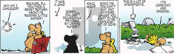 Over the Hedge on Wednesday February 26, 2020 Comic Strip