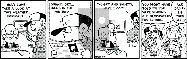 FoxTrot on Monday March 6, 2000 Comic Strip