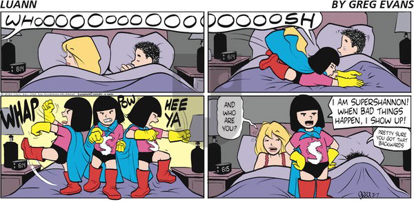 Luann - Sunday March 7, 2021 Comic Strip