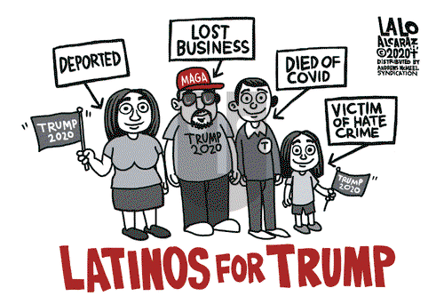 Lalo Alcaraz on Wednesday October 21, 2020 Comic Strip