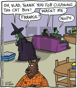 The Argyle Sweater on Wednesday October 25, 2017 Comic Strip