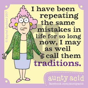 Aunty Acid on Monday August 7, 2017 Comic Strip