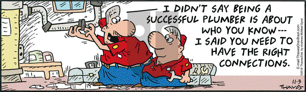 Frank and Ernest on Saturday November 3, 2018 Comic Strip