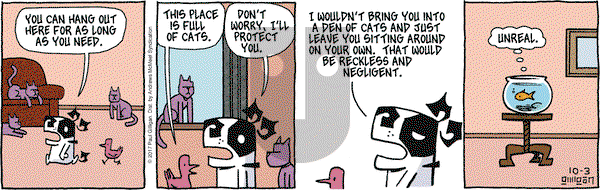 Pooch Cafe on Tuesday October 3, 2017 Comic Strip
